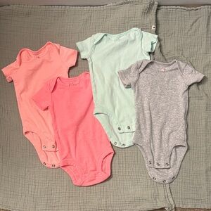 Carter's Soft Pastel Bodysuit Collection